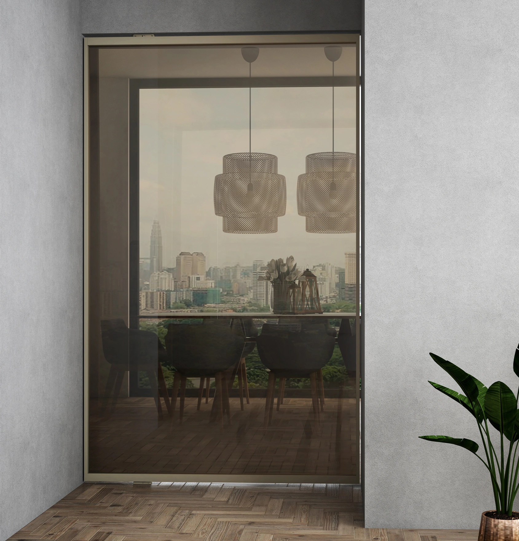 Design e Eleganza delle Porte in Vetro