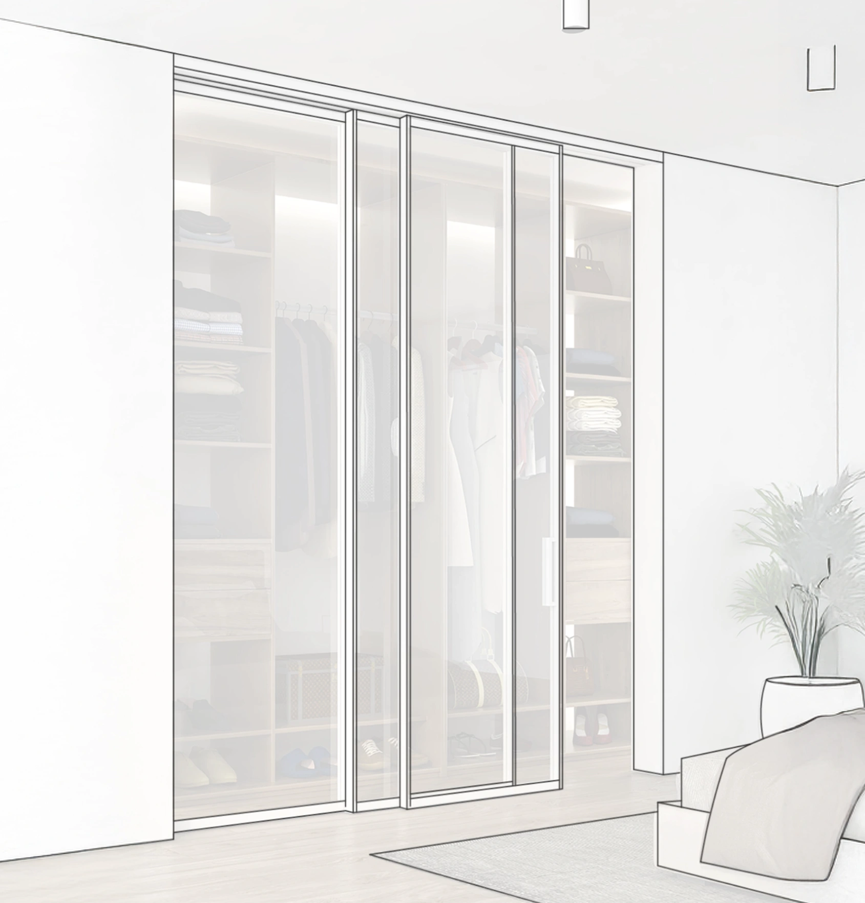 Progetta la tua porta interna Visioni